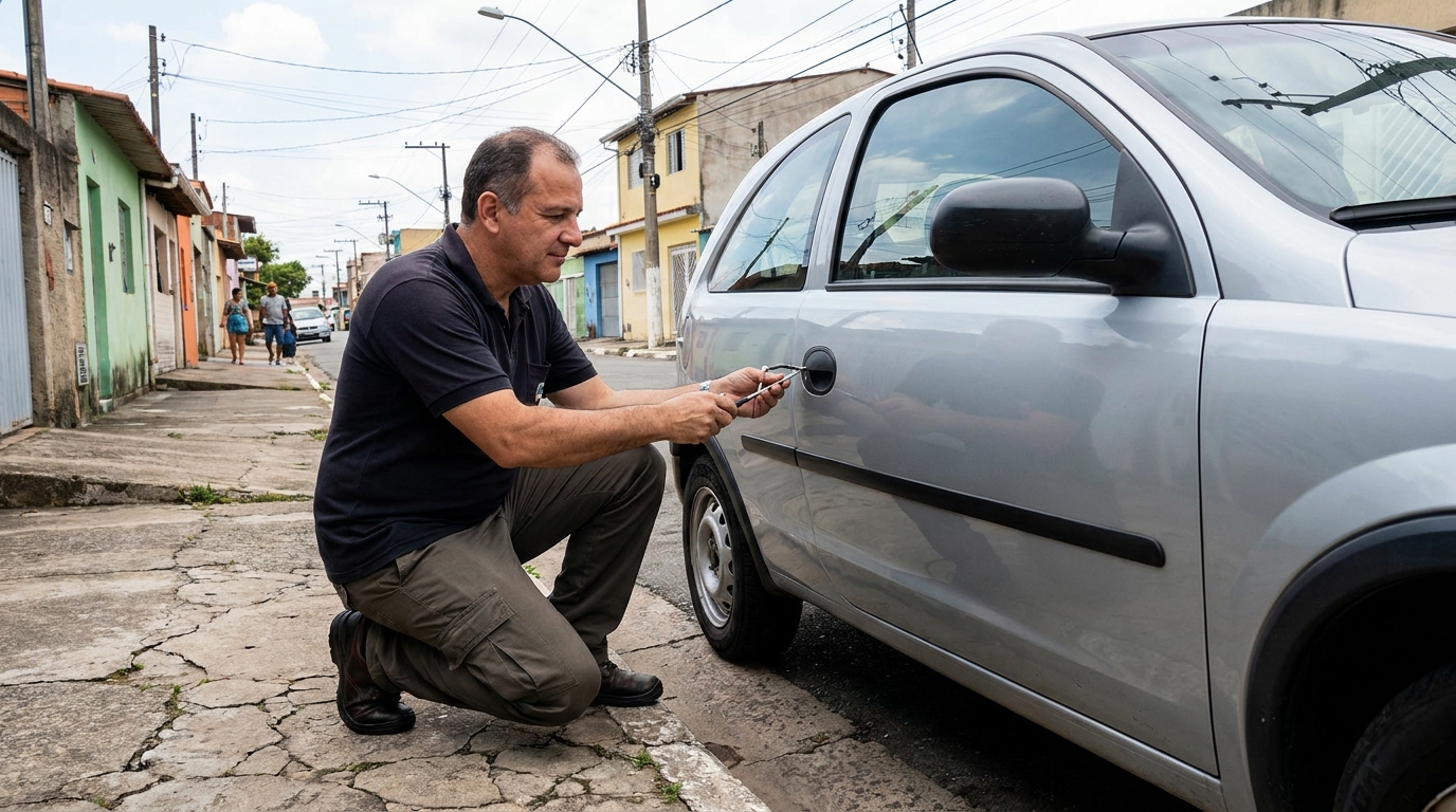 Abertura de carro sem danos por chaveiro no Roque, Porto Velho‑RO