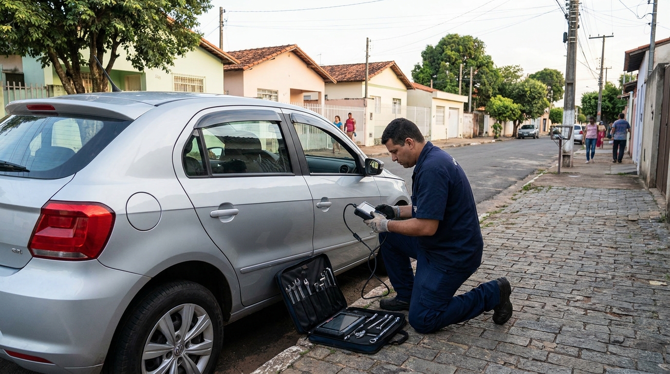 Programação de Chave Codificada no Centro, Porto Velho‑RO