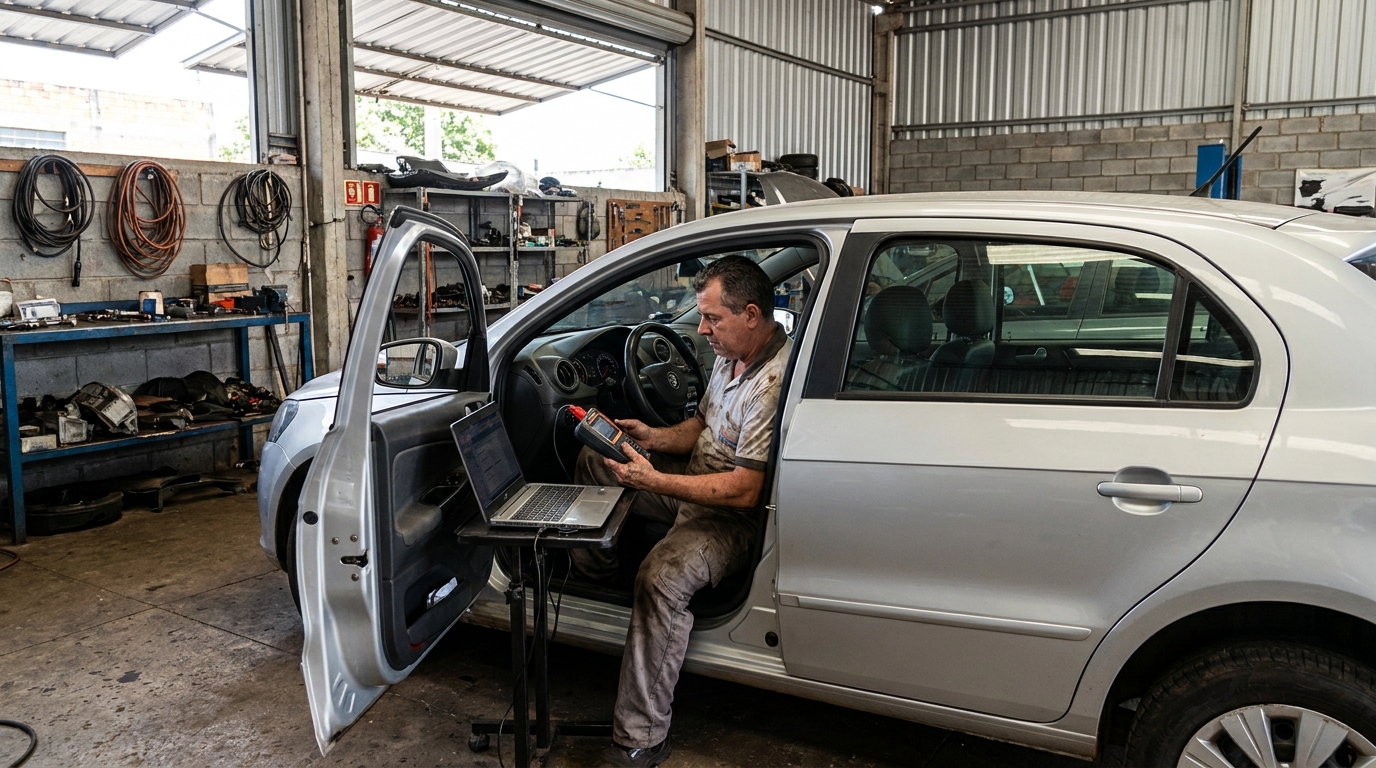 Reconfiguração da Unidade Eletrônica no Areal, Porto Velho‑RO
