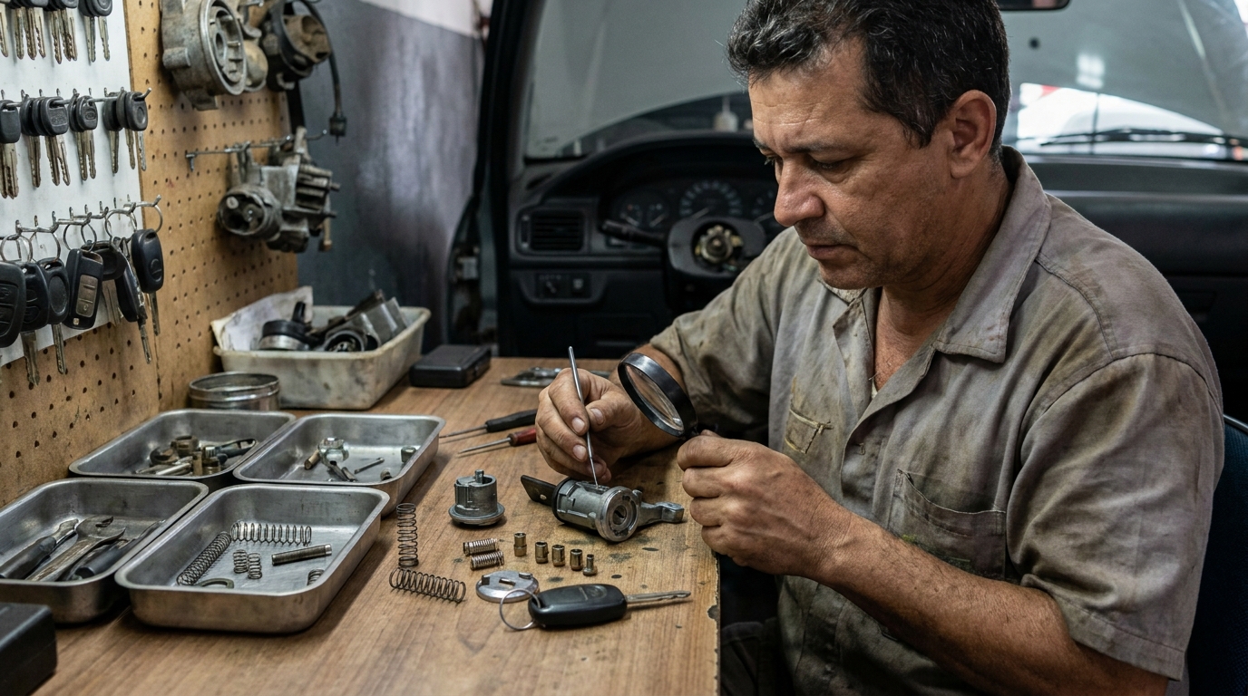 Reparo de Fechadura Automotiva na Eletronorte, Porto Velho‑RO